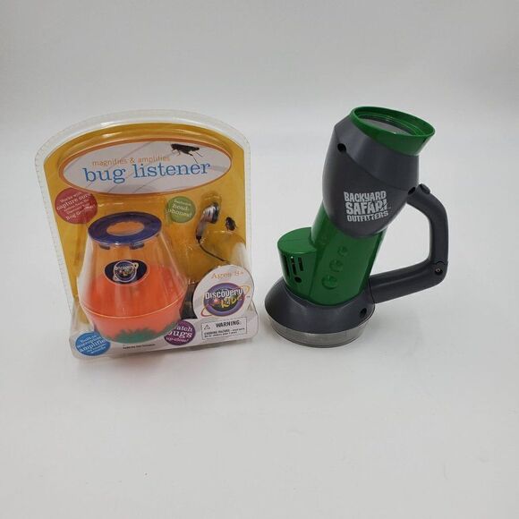 Kids Backyard Safari Bug Lot Mixed Containers Listener Insect Eyes Discovery - Picture 6 of 10